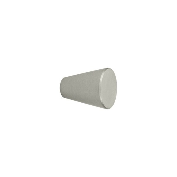KC24U15 Cone Cabinet Knob Brushed Nickel, 10PK